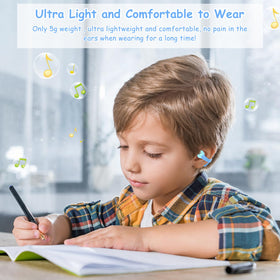 BANIGIPA Kids ultra-lightweight earbuds for all-day comfort.