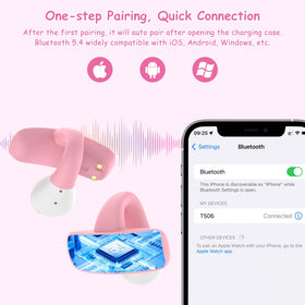 BANIGIPA Kids long-battery-life charging case supports multiple sessions between charges