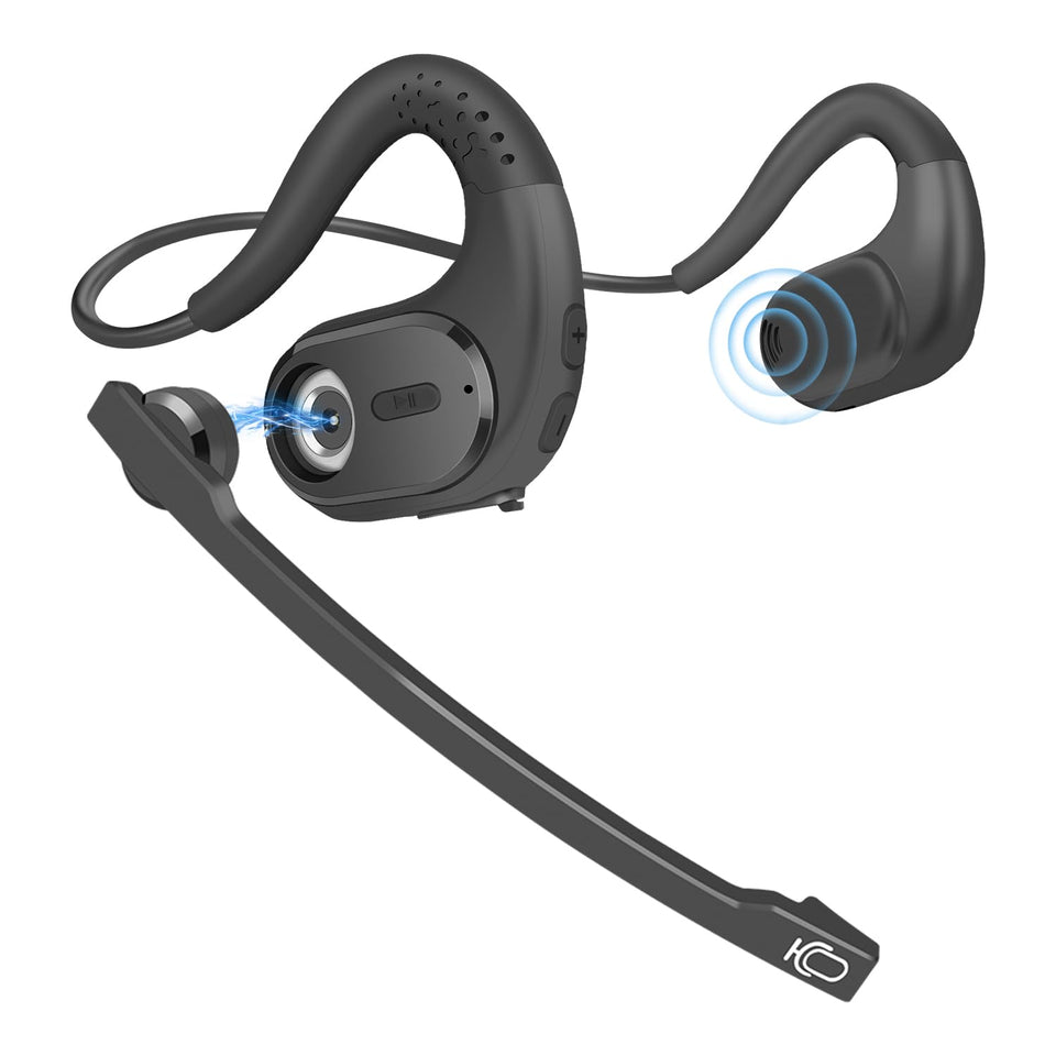 Banigipa open-ear headset design for comfortable listening while staying aware of surroundings