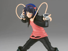 Banpresto Kyoka Jiro figure front view highlighting accurate costume and pose