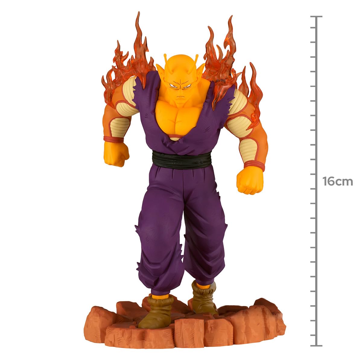 Banpresto Orange Piccolo detailed face close-up capturing expression and paintwork