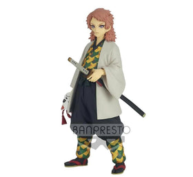 Banpresto Sabito figure training-scene pose captures dynamic energy.