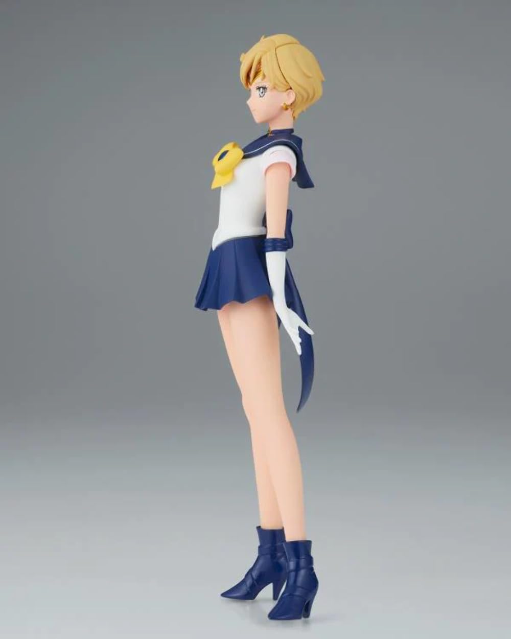 Banpresto Super Sailor Uranus costume texture detail reveals paint quality and contrast