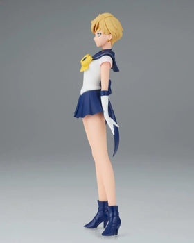 Banpresto Super Sailor Uranus costume texture detail reveals paint quality and contrast