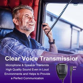 Baofeng UV-5R 8W antenna set boosts range and signal stability.