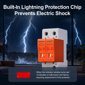 Baomain BMD1-C40 built-in thermal disconnector for automatic safety
