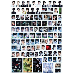 Baosai sticker pack on a laptop with mixed themes for easy personalization