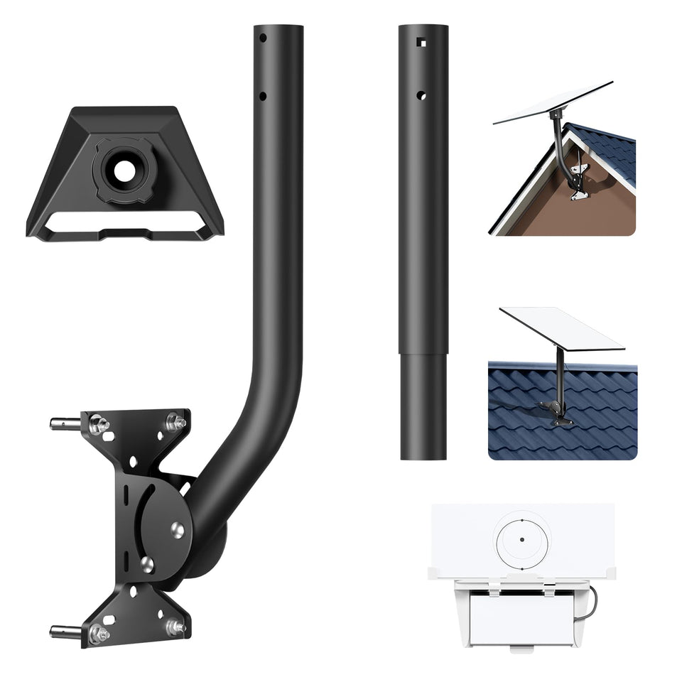 BAOZEE mount front view showing robust frame and secure hold benefit stability