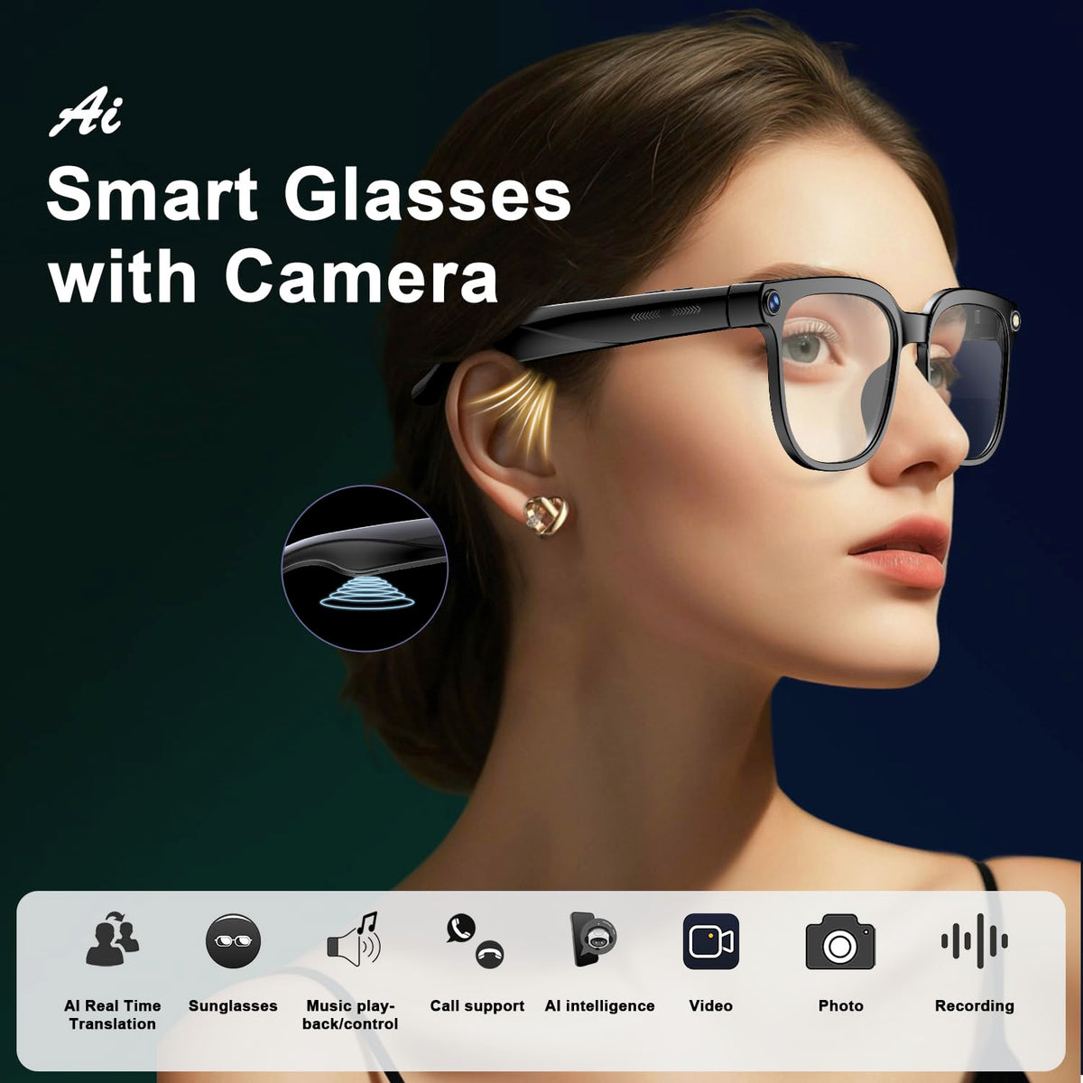 Bapick 8MP camera with stabilization for smooth footage