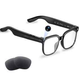 Bapick AI Smart Glasses with 8MP camera for crisp photos and video moments