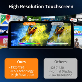BARGGN AirPlay and Android Mirror-Link enable smartphone streaming in the car.