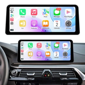 BARGGN 12.3-inch BMW display screen enhances in-car infotainment options.