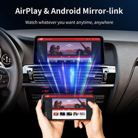 BARGGN 12.3-inch high-definition display with 1920x720 for clearer visuals.
