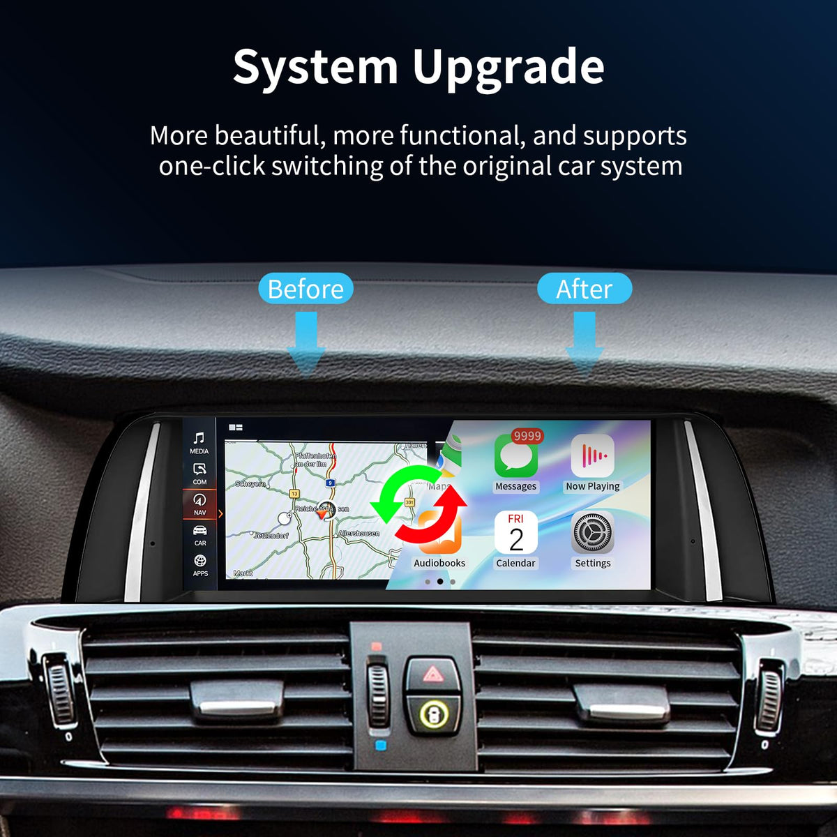 Barggn Linux-based system upgrade maintains OEM features with added flexibility