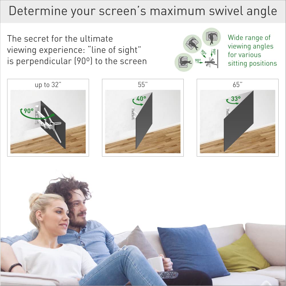 Barkan wall mount with visible pivot mechanism for versatile placement