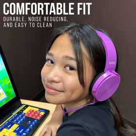 Barks headphones in classroom use helping students focus during lessons