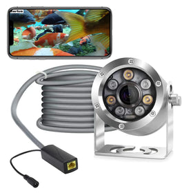 Barlus underwater camera POE 5MP full HD vision for pond monitoring