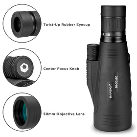 Barska Blackhawk monocular ideal for bird watching with crisp distant detail