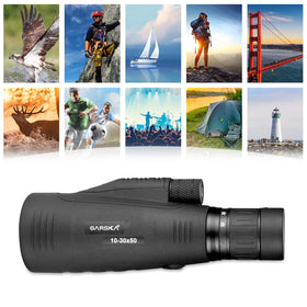 Barska monocular with tripod socket enabling stable hands-free viewing