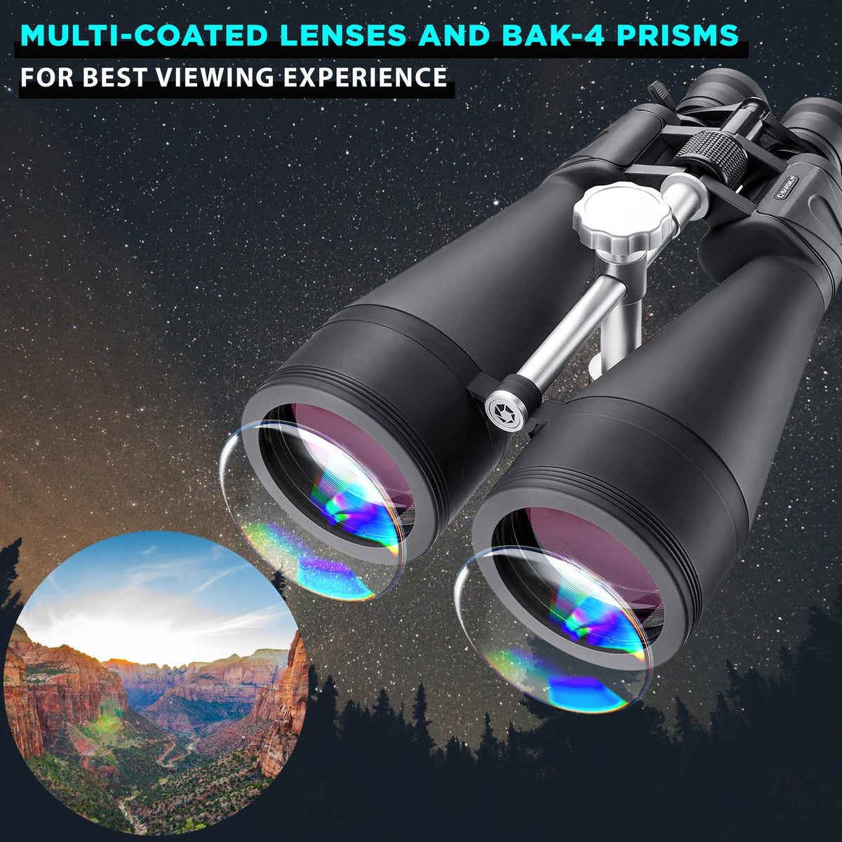 Zoom thumb-lever lets you adjust magnification without losing view