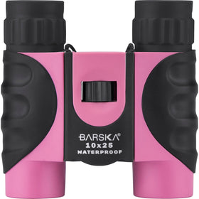 Barska AB12418 on a lakeshore during boating to illustrate waterproof performance in wet conditions