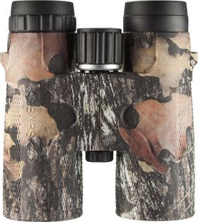 Carrying case, lens covers, neck strap, and lens cloth included for protection and transport.