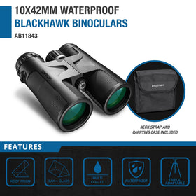 Barska Blackhawk binoculars waterproof design for rugged conditions
