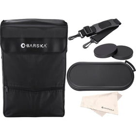 Barska Cosmos binoculars tripod-adaptable feature enabling steady long-range viewing.