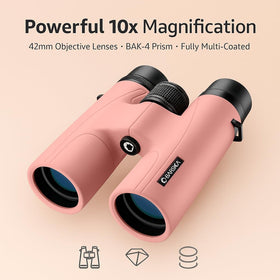 Barska Crush 10x42 binoculars bright colors boost outdoor visibility