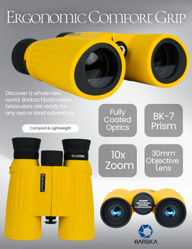 Barska Floatmaster BK7 optics provide bright, clear views