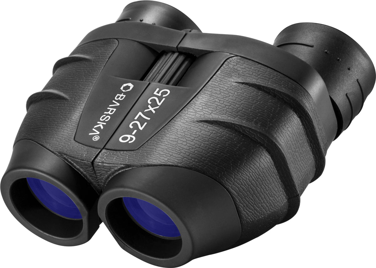 Barska Gladiator front view showing compact design and clear lenses for travel