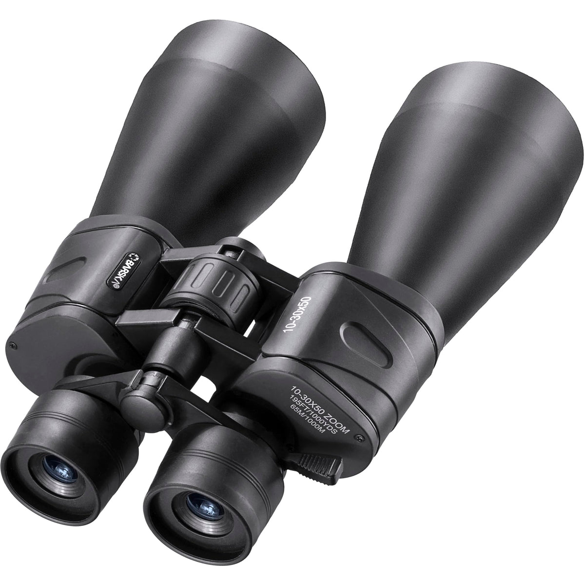Barska Gladiator front view showing full binocular body and large objectives for bright images