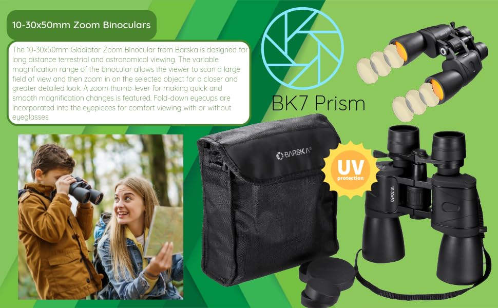 Barska Gladiator mounted on tripod for stable high-magnification viewing