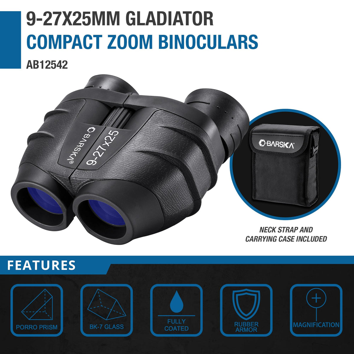 Barska Gladiator rubber armor close-up for secure grip and impact protection