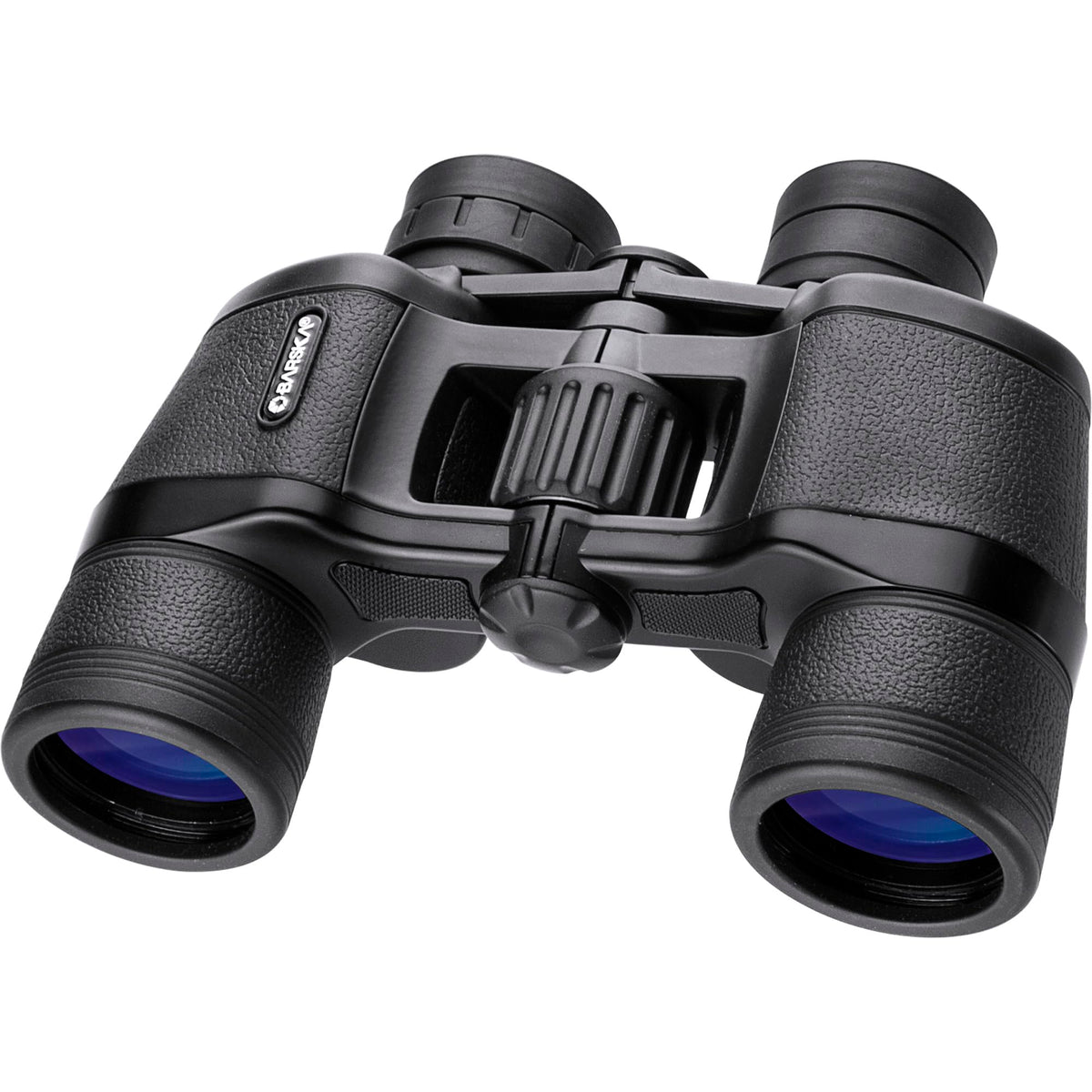 Barska Level Binoculars 8x40 front view for bright, clear distant viewing.