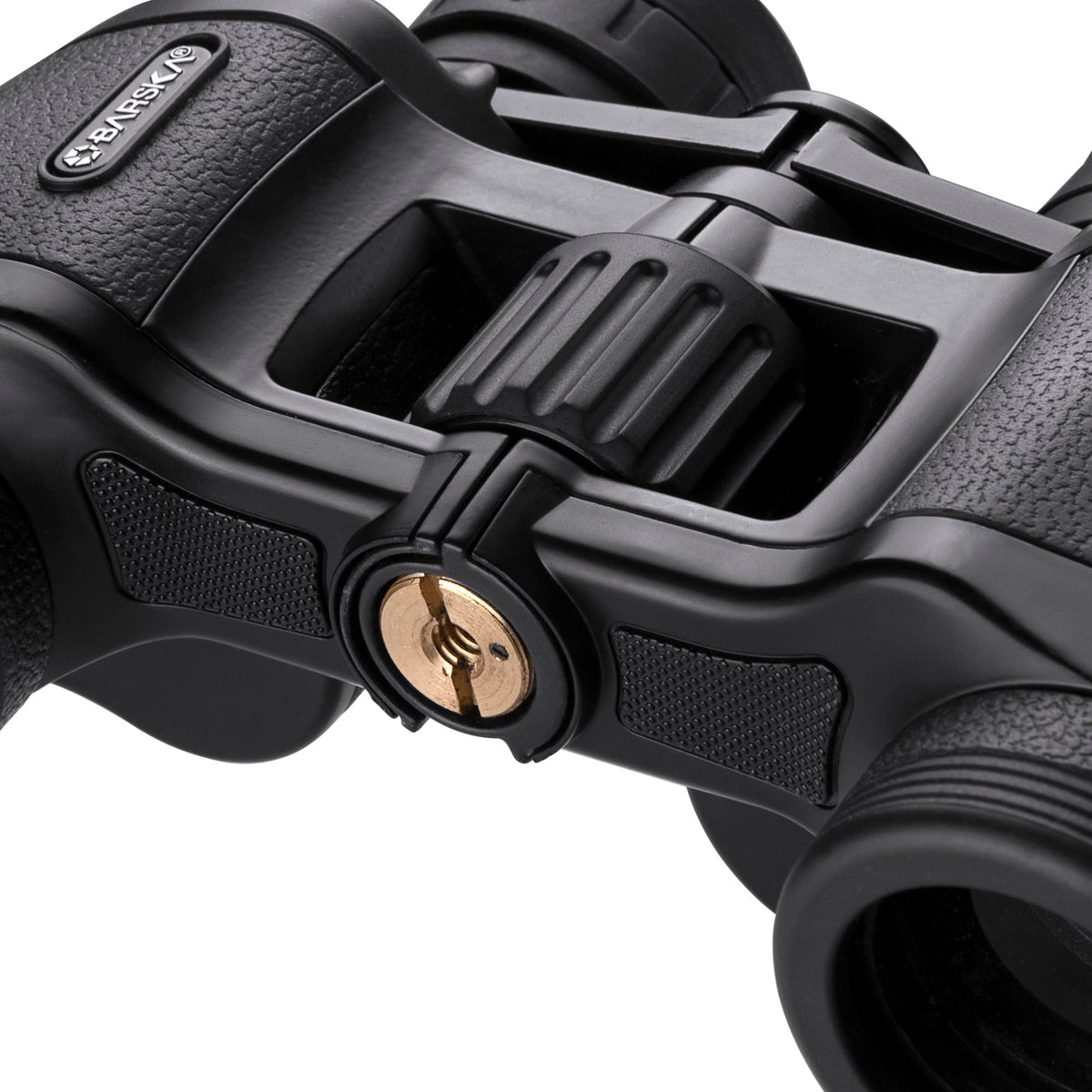 Barska Level Binoculars tripod-adaptable fittings for stable outdoor viewing.