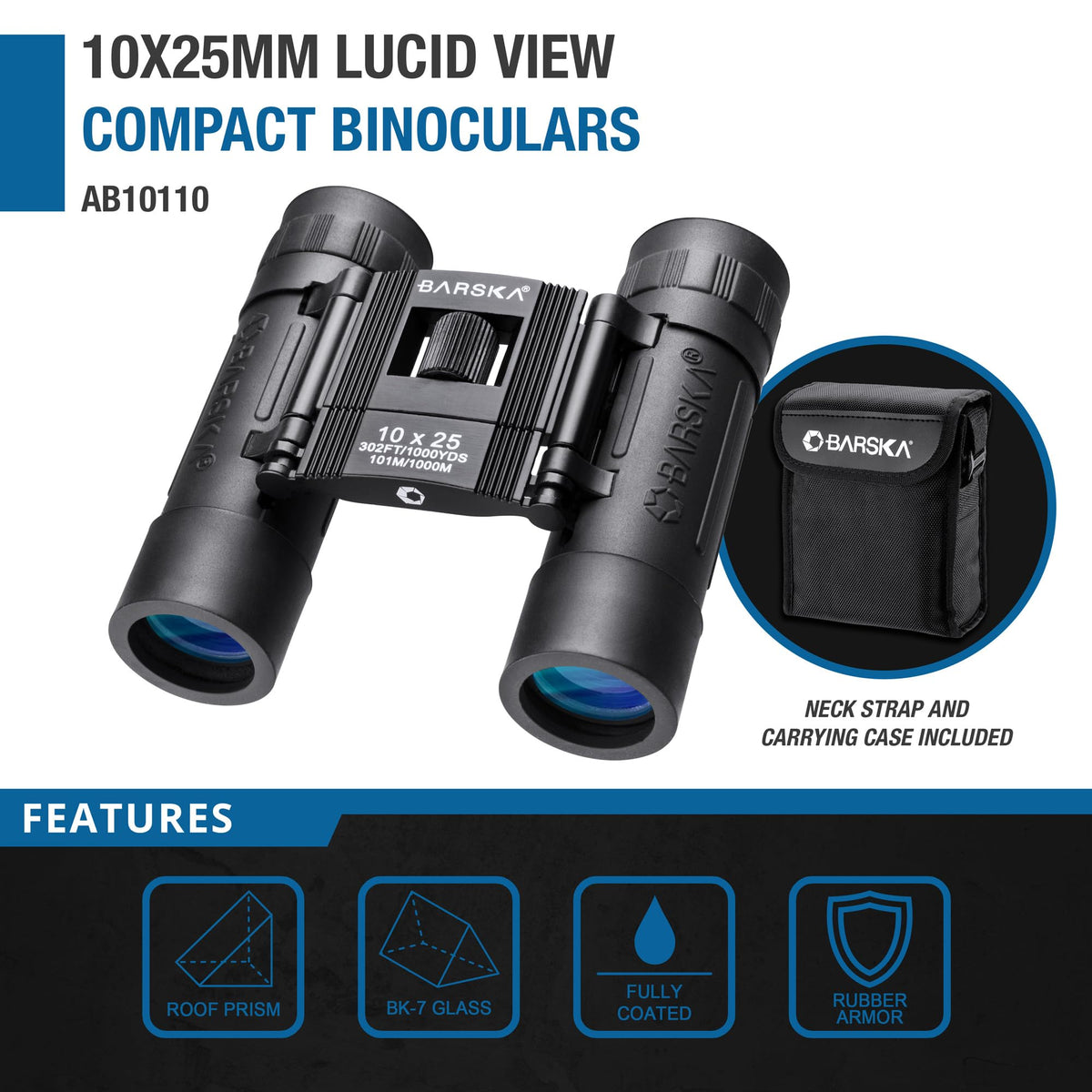 Barska Lucid View with fully coated optics delivers bright, crystal-clear images