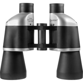 Barska optics close-up highlighting blue-tinted fully coated lenses for reduced glare