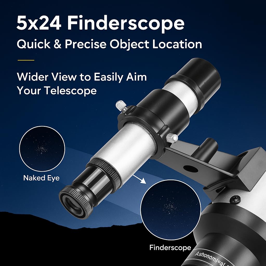 Barska Starwatcher interchangeable eyepieces enable versatile observing