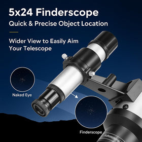 Barska Starwatcher interchangeable eyepieces enable versatile observing