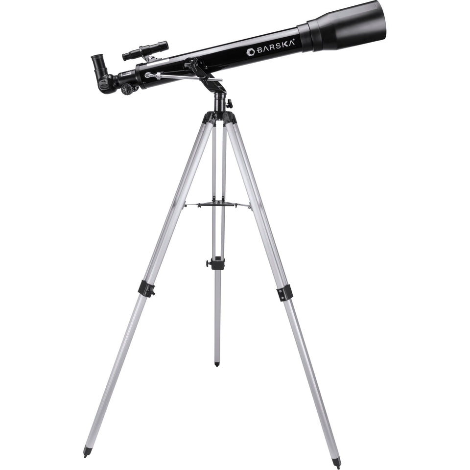Barska Starwatcher setup-ready image shows fast assembly and stable tripod