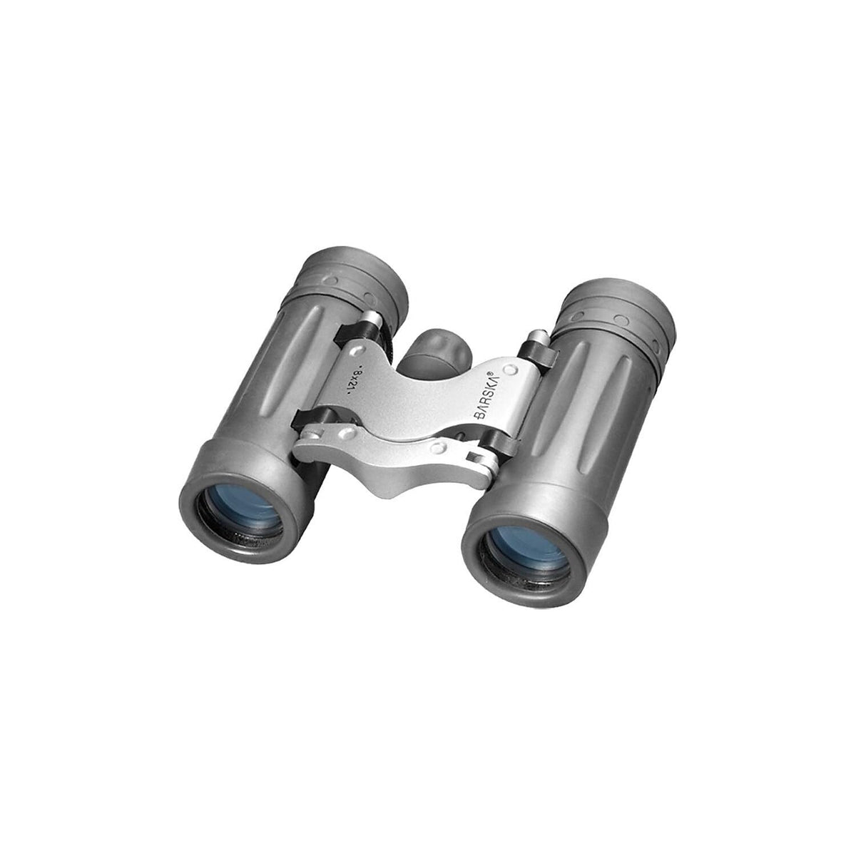 Barska Trend 8x21 compact binoculars front view, ideal for travel and outdoor events.