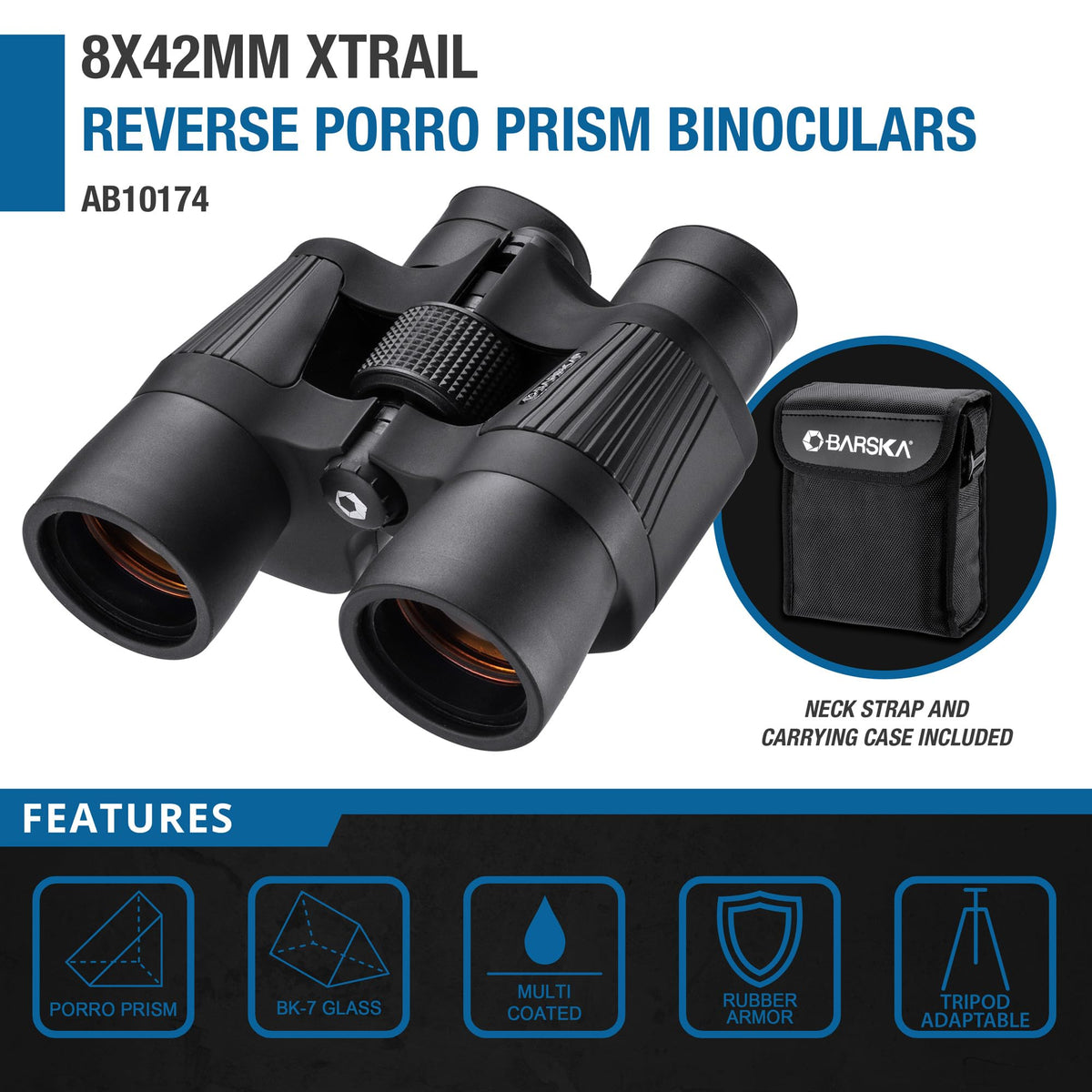 Barska X-Trail eyepieces with fold-down eyecups for eyeglass comfort