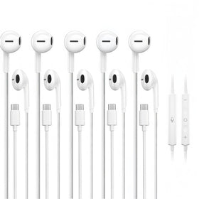 Basecolors 5-pack USB-C headphones setup for easy backups on the go