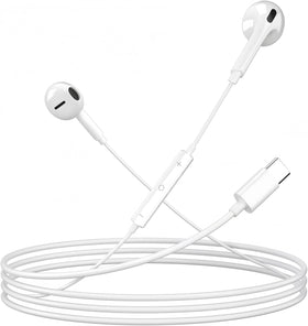 Basecolors USB-C earbuds with strong bass and clear mids for music