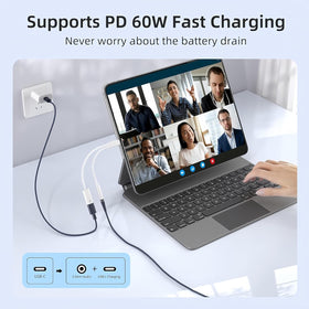basecolors USB-C to 3.5 mm audio adapter enabling high-quality headphone connections