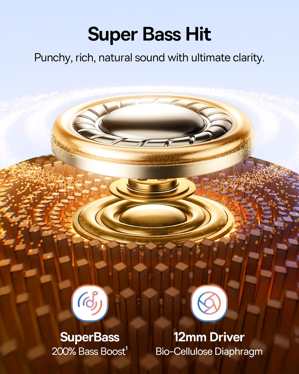 Baseus Bass BC1 uses 4-mic AI for clear calls.