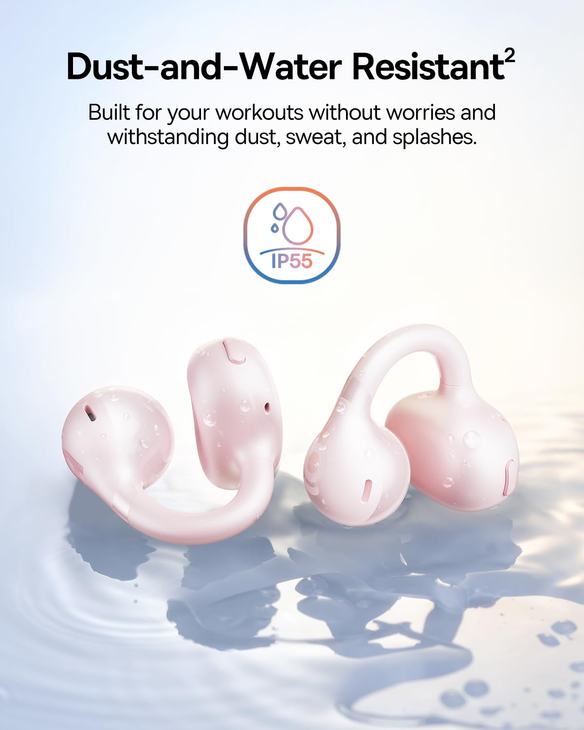 Baseus Bass BC1 lightweight open-ear design for all-day comfort