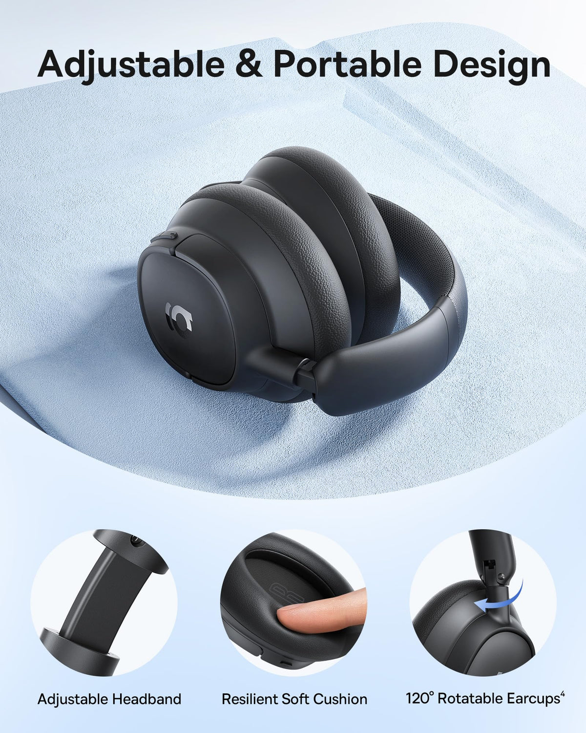Baseus Bass BH1 NC Bluetooth 6.0 for seamless pairing.
