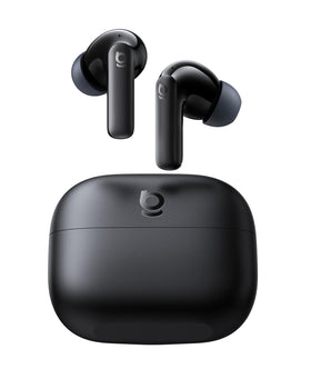 Baseus Bass BP1 front view, stylish design for daily listening comfort.